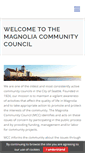Mobile Screenshot of magnoliacommunitycouncil.org